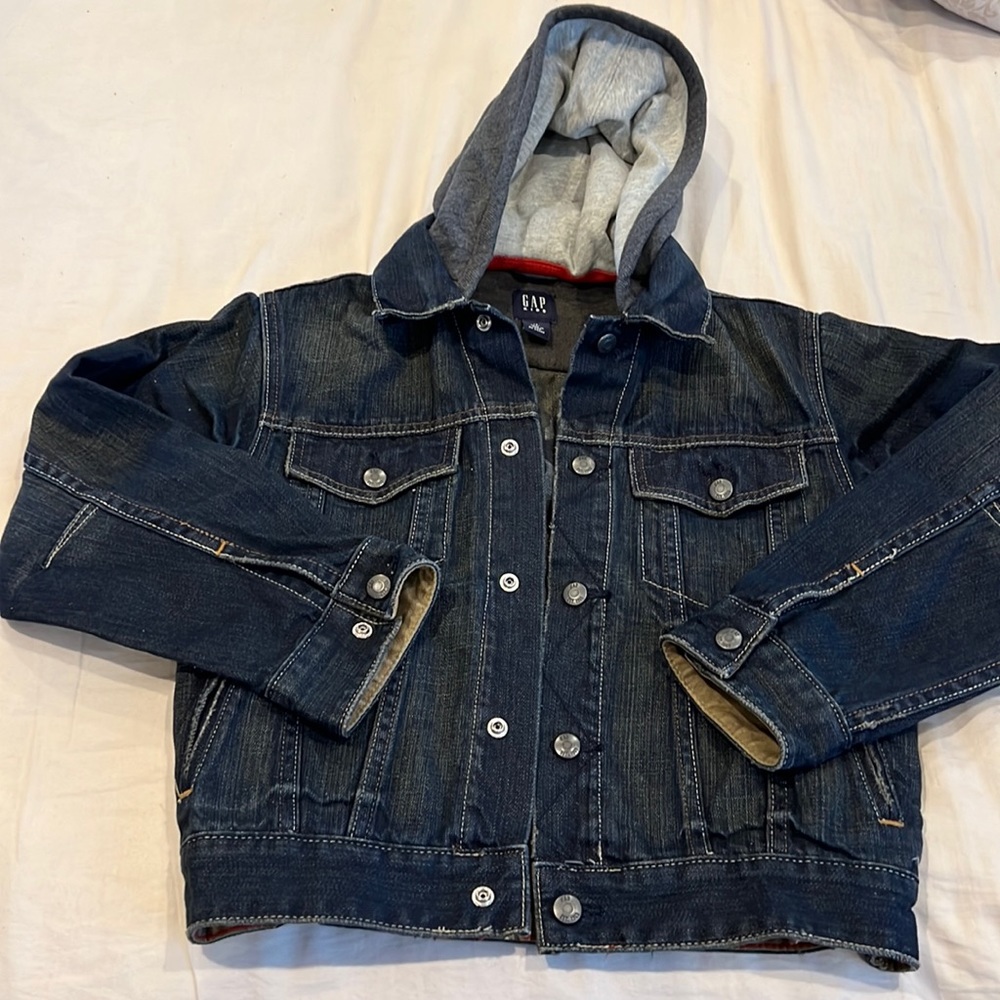 Boys Gap Lined Denim Jacket